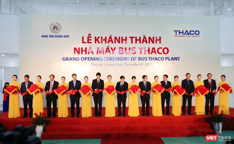 Lễ khánh thành Nhà máy Bus Thaco