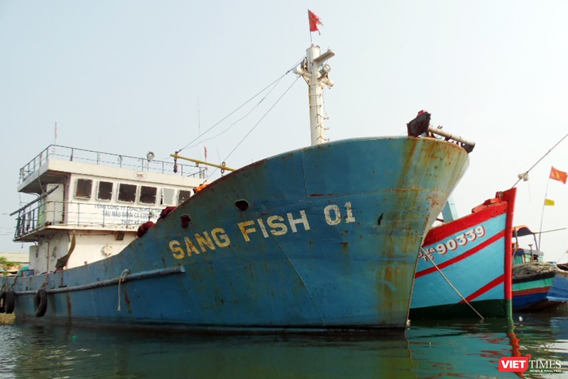 Sang Fish 01, một trong những con tàu vỏ thép đầu tiên của Đà Nẵng bị chủ nhân trả về nơi sản xuất vì có quá nhiều lỗi trong quá trình vận hành và khai thác