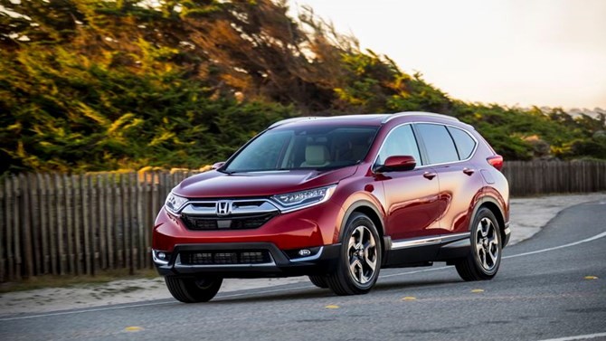 Honda CR-V 2017 tại Thái Lan có thiết kế tương tự như ở Mỹ.