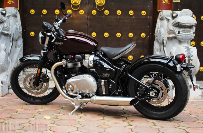 Triumph Bonneville Bobber 2017.