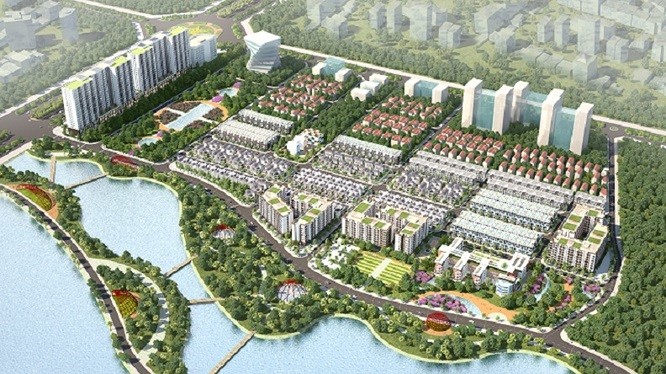 Phối cảnh dự án The Diamond Park/ Ảnh: videc.com.vn