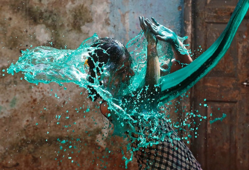 Lễ hội Holi ở Ấn Độ. Nguồn: Shailesh Andrade/Reuters