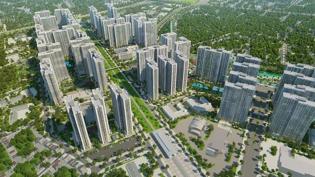 Phối cảnh dự án Vinhomes Smart City (Nguồn: Vinhomes.vn)