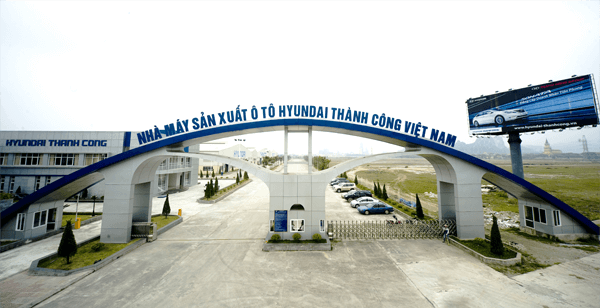 Nhà máy sản xuất ô tô của Huyndai Thành Công tại Ninh Bình (Nguồn: Thành Công Group)