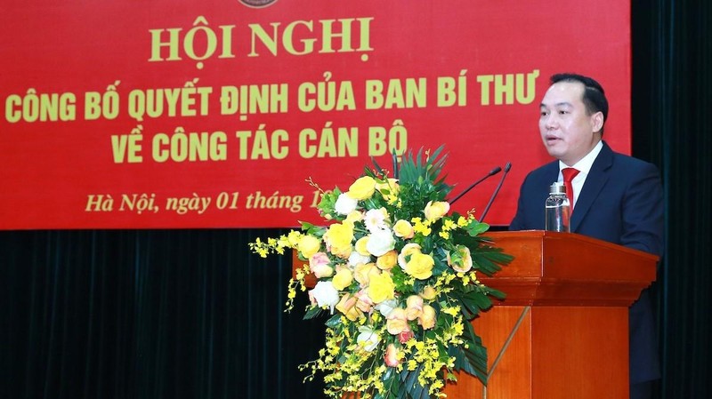 Tân Phó Bí thư Đảng ủy Khối Doanh nghiệp Trung ương Hồ Xuân Trường