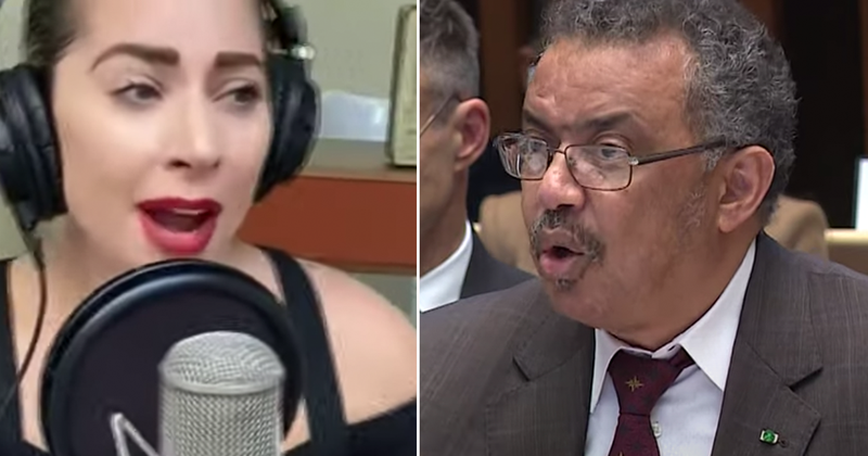 Nữ ca sĩ Lady Gaga bị cộng đồng mạng vì ủng hộ WHO và ca ngợi ông Tedros Adhanom (Ảnh: newsthud)