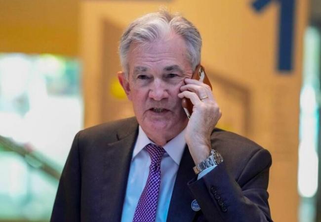 Chủ tịch FED Jerome Powell bị hai blogger Nga giả danh Tổng thống Ukraine chơi khăm (Ảnh: Creaders).