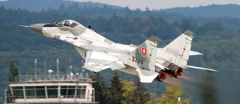 Máy bay chiến đấu MiG-29 của Không quân Slovakia. Ảnh Bộ Quốc phòng Slovakia