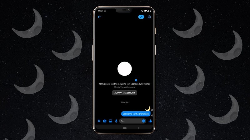 Giao diện tối (Dark Mode) giúp thiết bị sử dụng màn Amoled tiết kiệm năng lượng. Ảnh: GadgetMatch