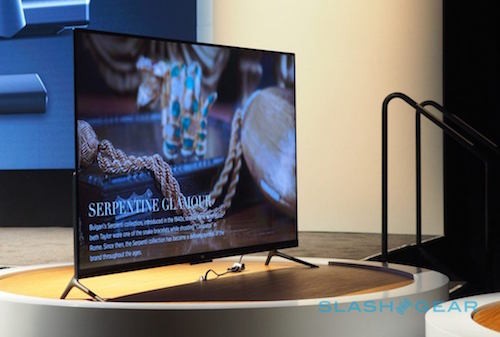 Xiaomi Mi TV 4 trình diễn tại CES 2017.