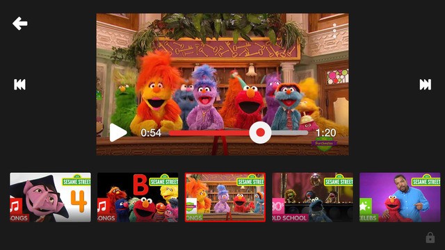 Nội dung của YouTube Kids đã được chọn lọc để phù hợp với trẻ nhỏ