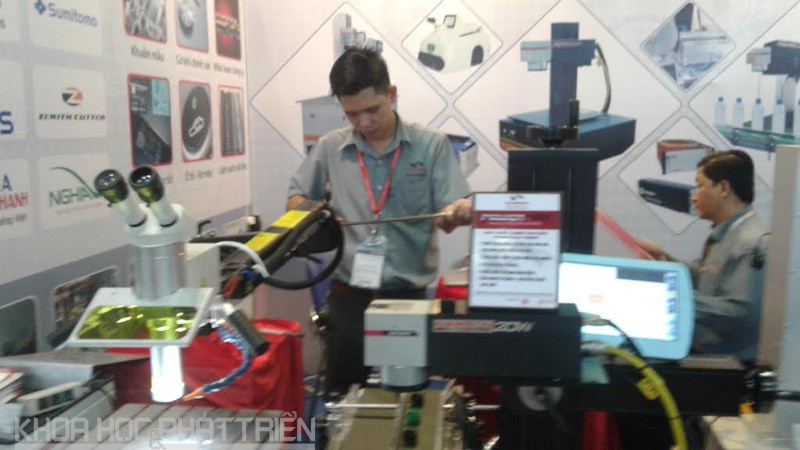 Thiết bị laser xử lý vật liệu của Công ty TNHH Kỹ thuật Công nghệ Nam Sơn