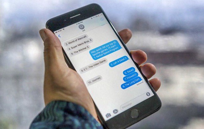 Tin nhắn iMessage trên iPhone