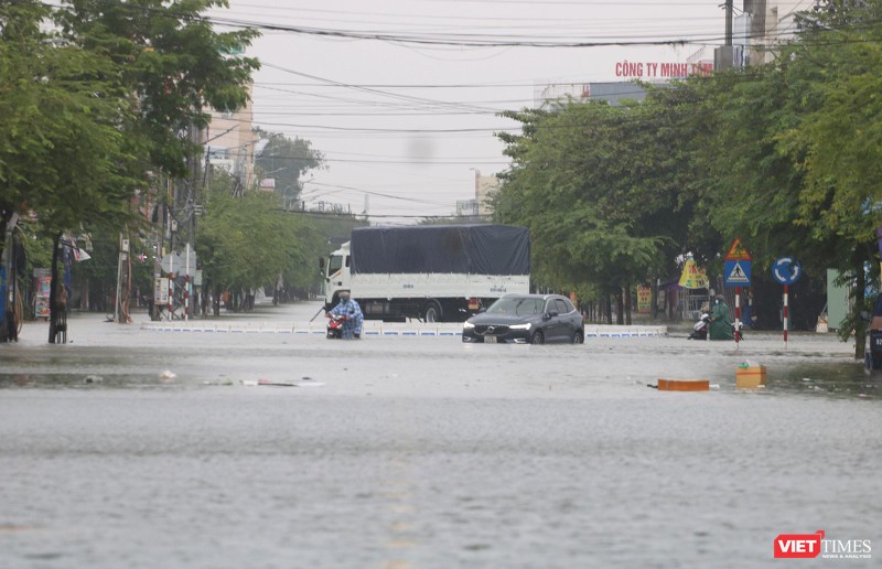 TP Tam Kỳ (Quảng Nam) chìm sâu trong nước