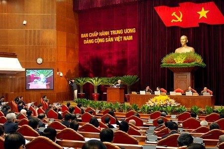 Sáng 10-1, Ban Chấp hành Trung ương Đảng tiến hành phiên họp toàn thể tại hội trường - Ảnh: VGP