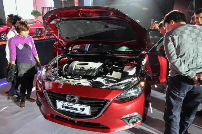 Công ty cổ phần Ôtô Trường Hải (Thaco) và tập đoàn Mazda Nhật Bản đã giới thiệu mẫu xe Mazda3 mới tại thị trường Việt Nam.  