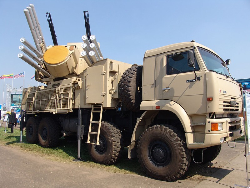 Hệ thống tên lửa Pantsir-S1 cho Syria được cho là cực mạnh