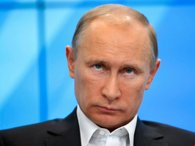 Tổng thống Nga Vladimir Putin sẽ là Nhân vật của Năm 2015, theo bình chọn của tạp chí TIME? - Ảnh: AFP