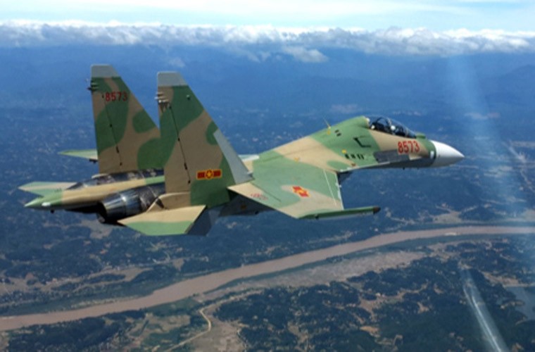 Tiêm kích đa nhiệm Su-30 MK2 của không quân Việt Nam