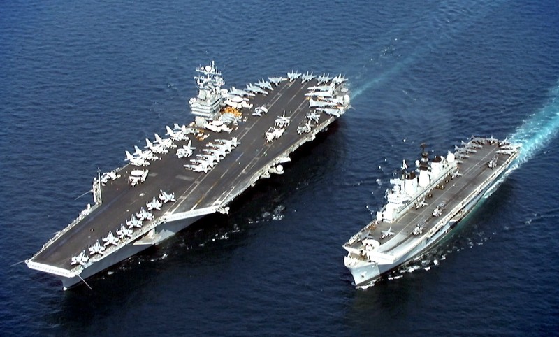 Tàu sân bay USS John C. Stennis. Ảnh: US Navy