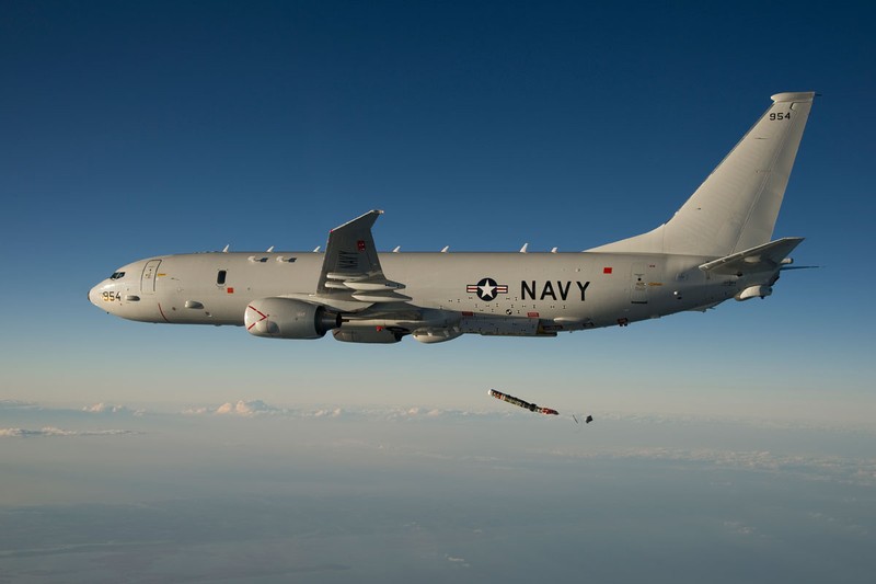 Máy bay trinh sát, săn ngầm P-8 Poseidon của Mỹ