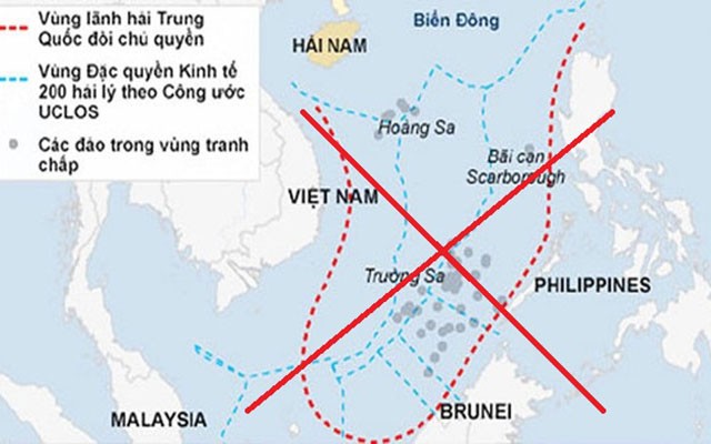 Thế giới lên án đường lưỡi bò ngang ngược và phi pháp của Trung Quốc