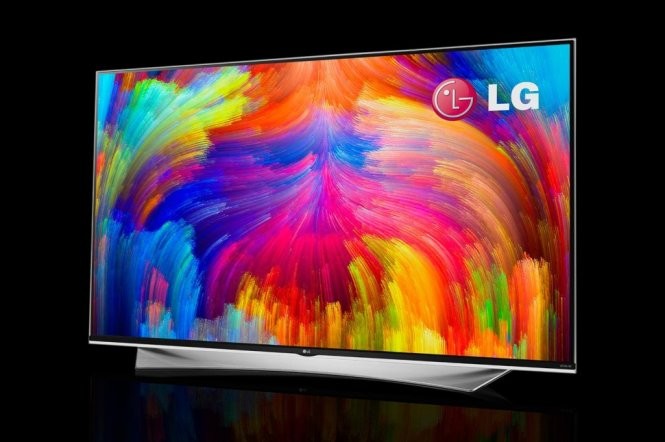 Tivi 4K LG sử dụng công nghệ chấm lượng tử giới thiệu tại CES 2015