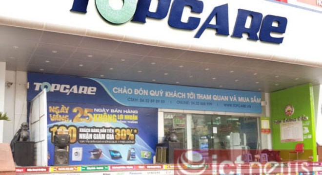 Topcare 335 Cầu Giấy đóng cửa. Ảnh: Nguyên Đức (chụp sáng ngày 23/1/2015).