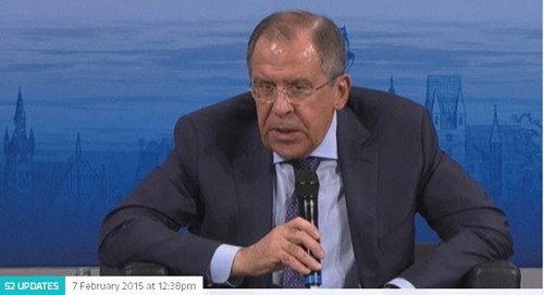 Ngoại trưởng Nga Sergei Lavrov. Ảnh: Itv