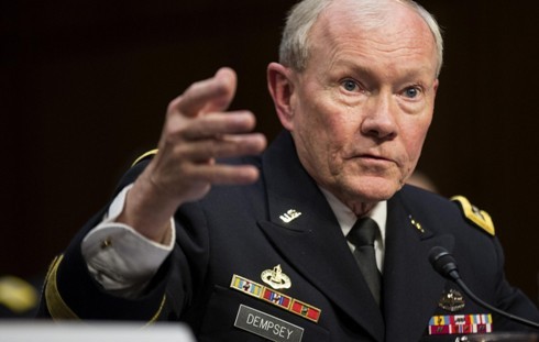 Tướng Martin Dempsey. Ảnh: Reuters