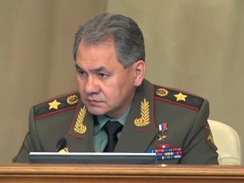 Bộ trưởng Quốc phòng Nga Sergei Shoigu