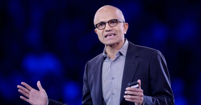 Satya Nadella, CEO Microsoft.