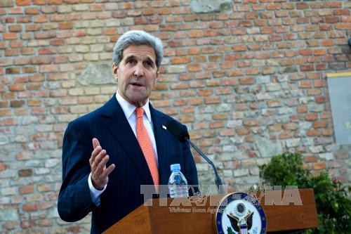 Ngoại trưởng Mỹ John Kerry. Ảnh: THX/TTXVN