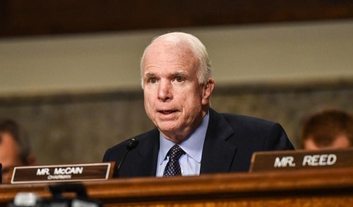 Thượng nghị sĩ Mỹ John McCain. Ảnh: Politico