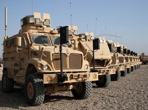 Xe bọc thép bảo vệ phục kích chống mìn (MRAP) của quân đội Mỹ