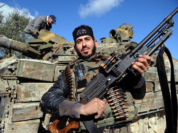 Tổng thống Mỹ Barack Obama đã ra lệnh cung cấp vũ khí cho phe nổi dậy ở Syria - Ảnh: AFP