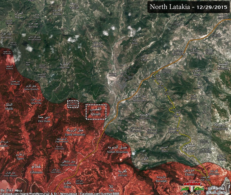 Lữ đoàn 103 diệt hàng chục tay súng Al Nusra ở Latakia