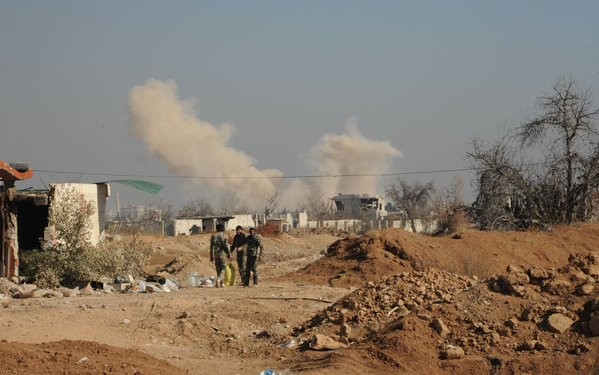 Quân đội Syria, Hezbollah tấn công IS trên dãy núi Qalamoun