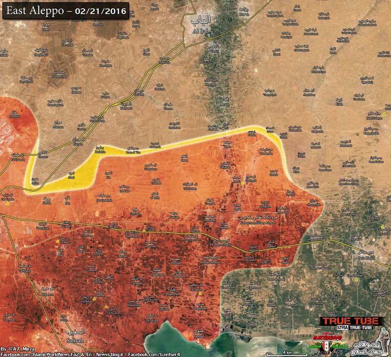 Chiến trường Aleppo, một bước tiến mới của quân đội Syria