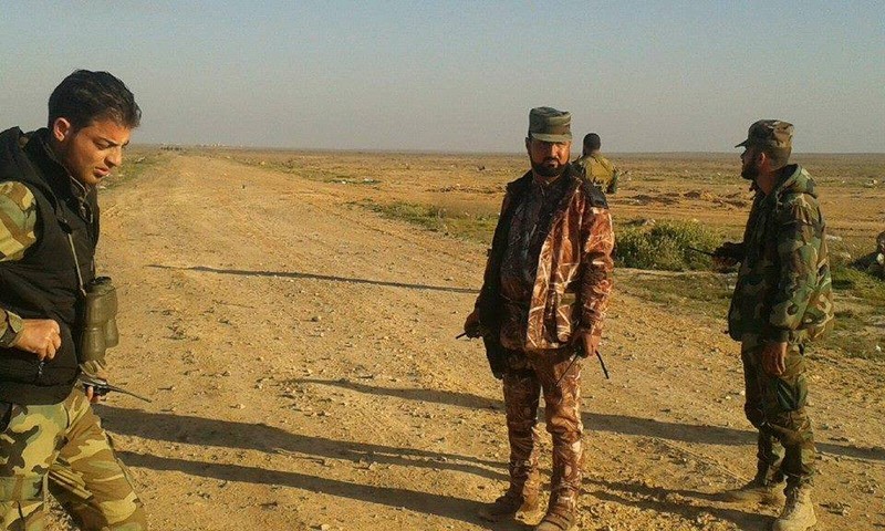 Lực lượng Tigers đánh chiếm cao điểm 800 ở Tây Palmyra