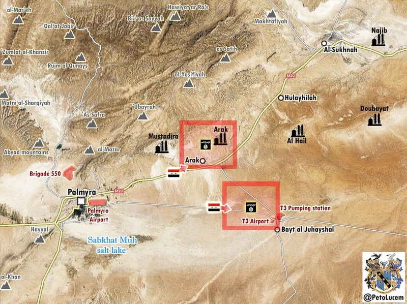 Lực lượng Tigers chuẩn bị tiến công về hướng Deir Ezzor?