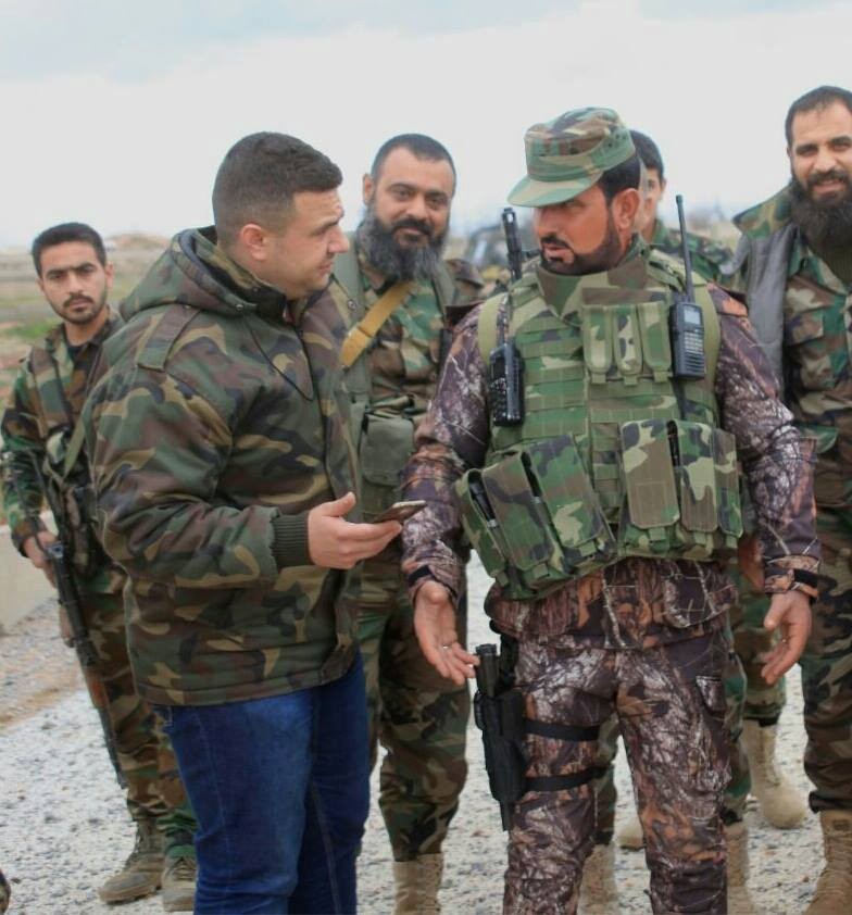 Thiếu tướng Suheil Al Hassan trên chiến trường Aleppo