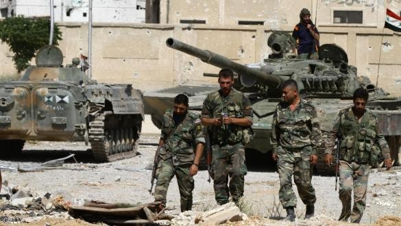 Lực lượng vũ trang địa phương NDF trên chiến trường ngoại ô Damascus