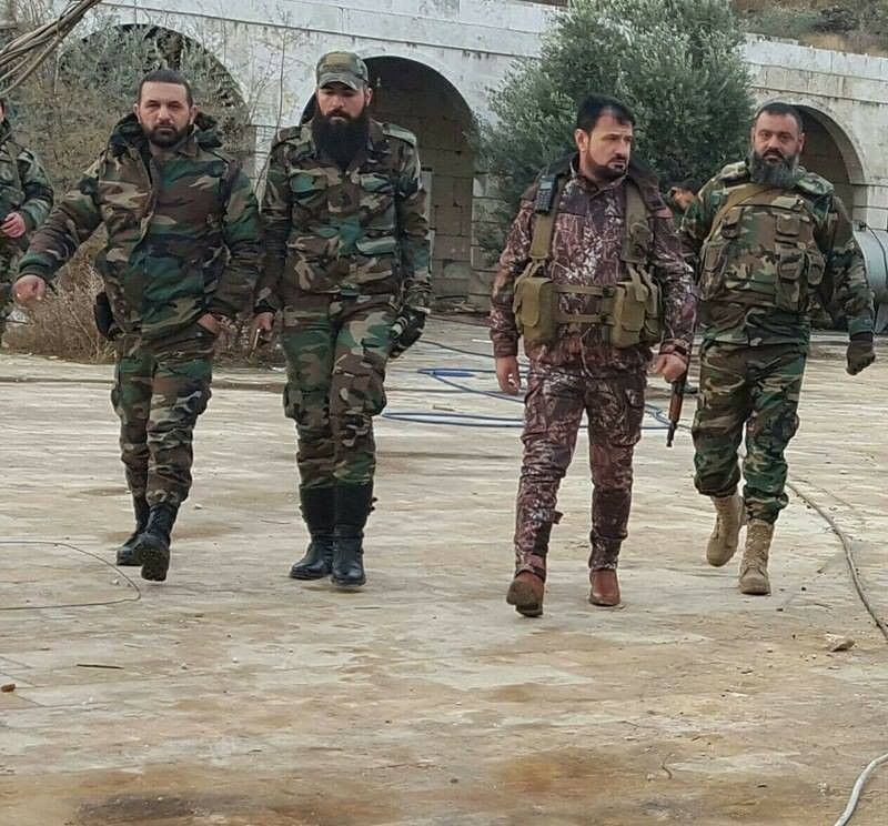 Thiếu tướng Suheil al-Hassan trên chiến trường Aleppo