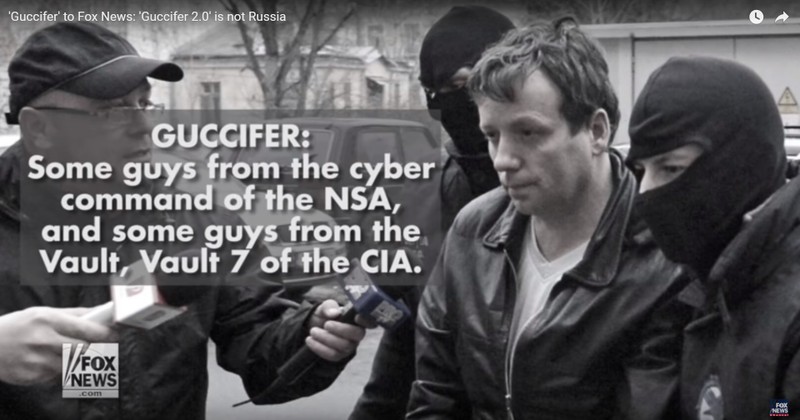 Theo FoxNews, Guccifer 2.0 đến từ chính quyền Mỹ, không phải đến từ Nga