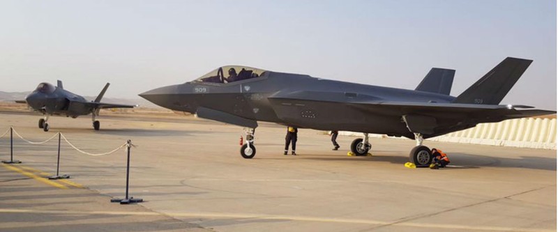 Siêu tiêm kích tàng hình F-35 Adir của không quân Israel, ảnh minh họa trang http://www.kan.org.il