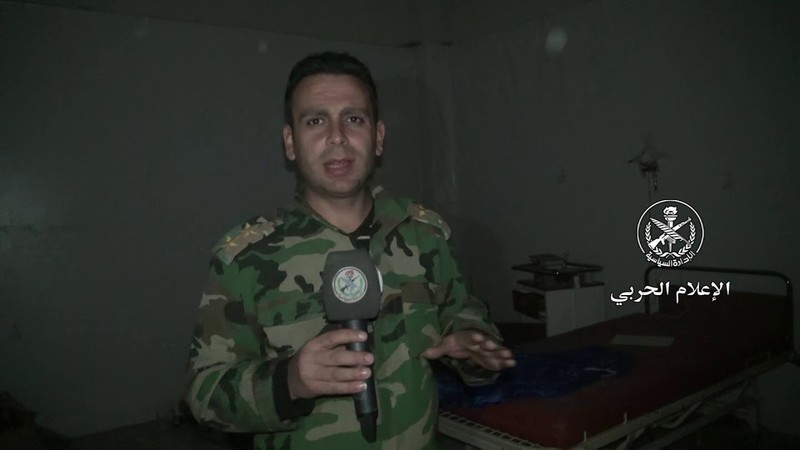Quân đội Syria giới thiệu nhà máy vũ khí ở Đông Ghouta - ảnh minh họa video