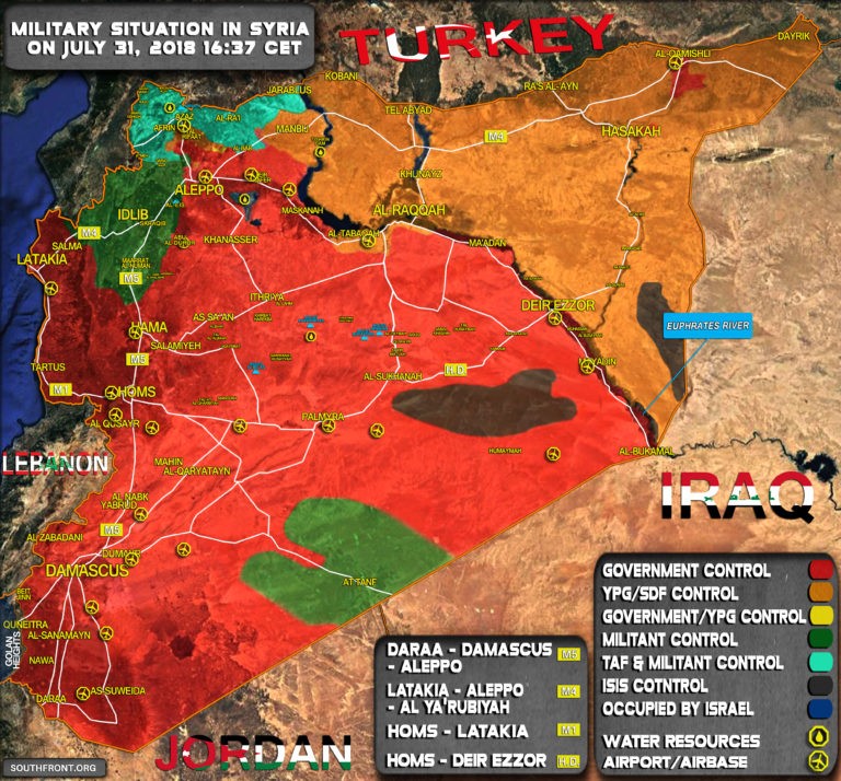 Quân đội Syria giải phóng hoàn toàn thung lũng Yarmouk khỏi sự chiếm đóng của IS