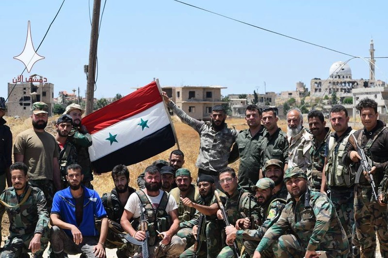 Binh sĩ quân đội Syria. Ảnh minh họa Masdar News