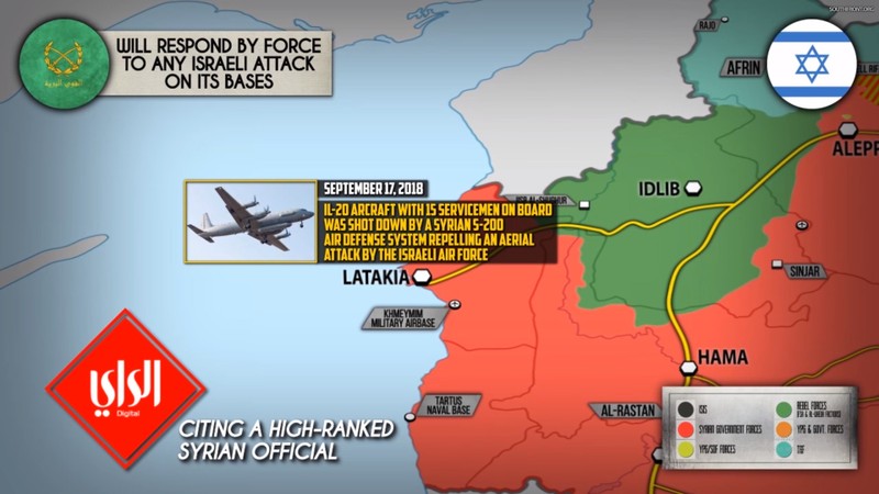 Quân đội Syria tuyên bố sẽ đáp trả tương xứng nếu bị Israel tấn công.